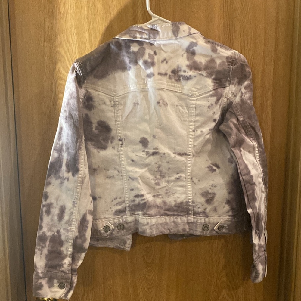 Gap White & Gray Jean Jacket Size M $20 - Picture 2 of 4